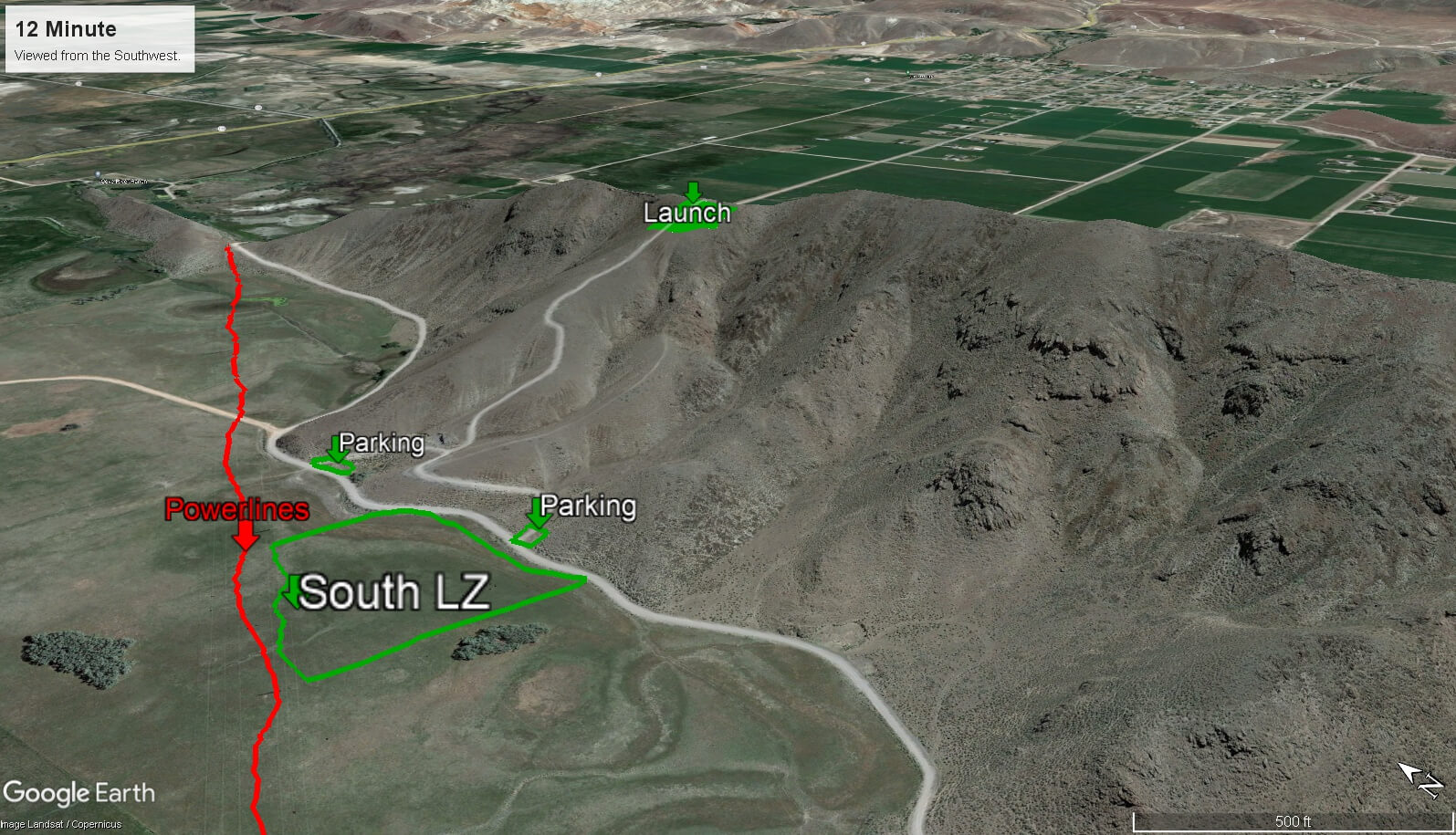 12 Minute from SW The West side Launch and LZ.